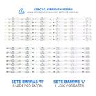 Kit 14 Barras De Led Compatível Com 55pug6700 55pug6700/78