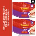 Kit 15 Caldos Sazon Bacon 32,5Gr - SAZÓN