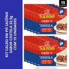 Kit 15 Caldos Sazon Costela 32,5Gr - SAZÓN