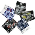 Kit 15 Cuecas Boxer Adulto Klot - Box Estampada