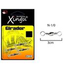 Kit 15 Girador Distorcedor N-1/0 Xingu Rolamento Nickel