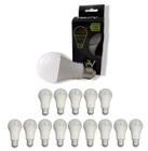 Kit 15 Lâmpada Bulbo Led 9W Frio 6500k