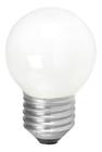 Kit 15 Lâmpadas Incandescente Bolinha E27 25w 127v Leitosa Branco quente