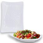 Kit 15 Travessas Salada Fruteira para Buffets Profissional 37,3 Cm Branca em Melamina Premium  Bestfer 