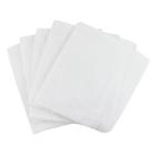 KIT 15 UNIDADES FRALDA BRANCA ALGODAO TECIDO DUPLO EXTRA MACIO ENXOVAL BEBE INFANTIL 70x70CM