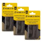 Kit 150 Grampos Para Cabelo Preto Nº 5 Marco Boni