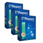 Kit 1500 folhas de papel sulfite a4 report premium 75 gramas por m2 - SUZANO