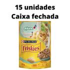 Kit 15un Friskies Sache Atum ao molho para gatos purina pacote/saco de 85gr alimento umido