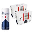 Kit 16und Cerveja MICHELOB Ultra Light s/ Gluten Lata 350ml