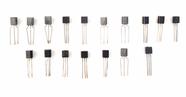 Kit 17 Transistor BC558 30V 100A - Estoque antigo original