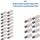 Kit 18 Blumotion p/Reta 973a0500 + 9 Blumotion p/curva BLUM