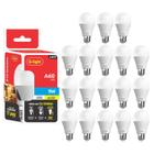 Kit 18 Lâmpadas Led 9w E27 Autovolt 6500k Branco Frio Cor Da Luz Branca Ultra Economica P/ Sala Quarto Cozinha Banheiro