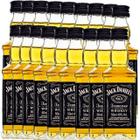 Kit 18 Padrinhos Casamento Mini Whisky Jack Daniels 50Ml