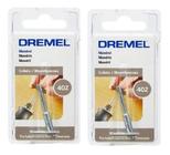 Kit 2 Adaptadores Dremel 402 - Discos Polir/Corte