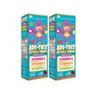 KIT 2 ADE-TRIX Kids (Vit. A D E) 30ml Sabor Morango - FLORA NATIVA