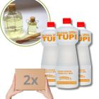 Kit 2 Álcool 1 Litro Cereais Tupi Alta Qualidade para Cosméticos Aromatizadores Difusores Pureza Garantida