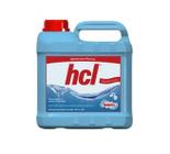 Kit 2 Algicida Choque Hcl Hidroall 5 Litros