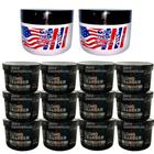 Kit 2 Alisante Americano 300g Juca + 12 Gel Long Barber 300g