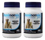 Kit 2 Aminomix Pet Comprimidos - 120 Capsulas Vetnil 180g