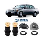 Kit 2 Amortecedor Sampel Novo Dianteiro Honda Civic 2001