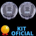 Kit 2 Anti Roncos Clip Dilatador Nasal Sleep Quiet Antironco Sem Roncar Envio Já