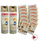 Kit 2 Anti Traça Jimo 300ml + 12 Cartelas Anti Traça Jimo