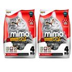 Kit 2 Areia Higiênica Mimo Cat Tradicional 4kg