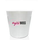 Kit 2 Baldes De Pipoca Personalizados - Girl Boss - Krystalon