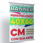 Kit 2 Banners Personalizado - 40x60 Cm