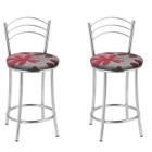 KIT 2 Banquetas Cromadas Bc26-c - E511