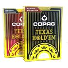 Kit 2 Baralho Copag Texas Premium Poker Profissional C/ 54
