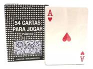 Baralho 2 Jogos de 54 Cartas Tradicional, Poker, Canastra, Buraco, Jogo de  Cartas 100% Plástico Estojo de Metal