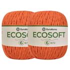 Kit 2 Barbante Ecosoft Euroroma Extra Macio nº6 - 452m/422g