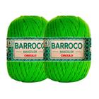 Kit 2 Barbante Linha Barroco Maxcolor FIO 6 Circulo 200g/226m