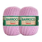 Kit 2 Barbante Linha Barroco Maxcolor FIO 6 Circulo 200g/226m