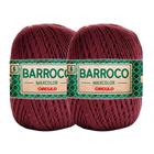 Kit 2 Barbante Linha Barroco Maxcolor FIO 6 Circulo 200g/226m