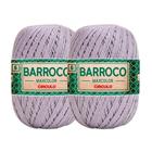 Kit 2 Barbante Linha Barroco Maxcolor FIO 6 Circulo 200g/226m