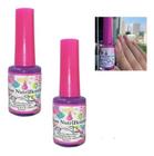 Kit 2 Bases Nutribomba Esmalte Fortalecedor Unhas Pé E Mao