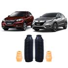 Kit 2 Batente Coifa Haste Dianteira Honda Hrv 2016 2017-19