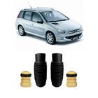 Kit 2 Batente Coifa Haste Dianteira Peugeot 206 Sw 2005-08