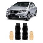 Kit 2 Batente Coifa Haste Dianteiro Honda City 2010-2013