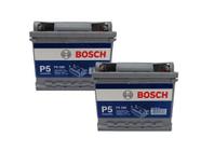Kit 2 Bateria Estacionária Bosch P5 580 40Ah Nobreak Alarme - Bosch