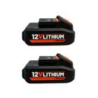 Kit 2 Baterias 12V 1300mAh D028 NKF