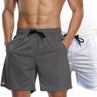 Kit 2 Bermuda Masculina Dry Fit Premium Treino Academia Gym