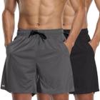 Kit 2 Bermuda Masculina Dry Fit Premium Treino Academia Gym