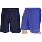 Kit 2 Bermudas de Treino Masculina Mizuno: Basic Rip Stop 3 e Root Mesh