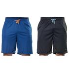 Kit 2 Bermudas Elite Comfort Plus Size Masculina