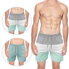 Kit 2 Bermudas Masculina Kit Shorts Agua Academia Treino Colors