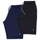 Kit 2 Bermudas Masculina Resina Short Moletinho Moletom