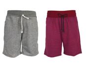 KIT 2 Bermudas Moletom Plus Size Masculina